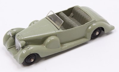 Lot 1134 - Dinky Toys No. 36C Lagonda comprising grey...