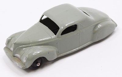 Lot 1130 - Dinky Toys No. 39C Lincoln Zephyr, grey body,...