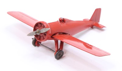 Lot 1138 - Dinky Toys pre-war 60D low-wing monoplane...