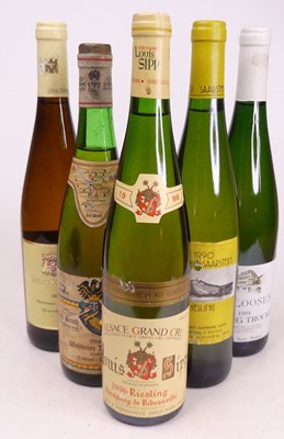 Lot 1254 - Dr Loosen 1994 Reisling Trocken, five bottles,...