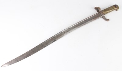 Lot 196 - A French Model 1842 Bayonet, having a 57.5cm...