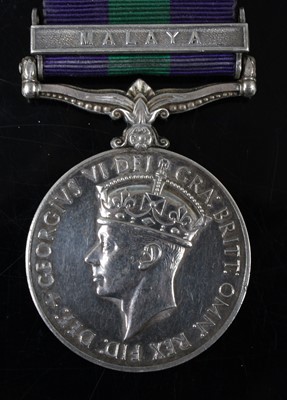 Lot 127 - A General Service medal (1918-62) Geo. VI,...