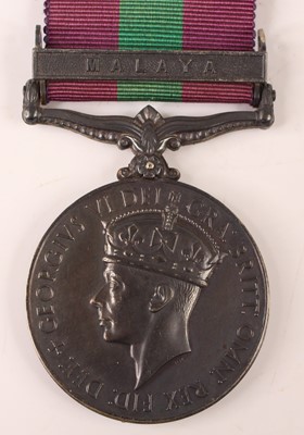 Lot 128 - A General Service medal (1918-62) Geo. VI,...