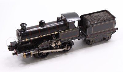 Lot 303 - Marklin 0-gauge electric loco 0-4-0 with...