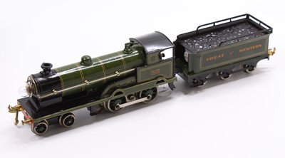 Lot 306 - Bing 4-4-0 loco & 6-wheel tender ‘Great...