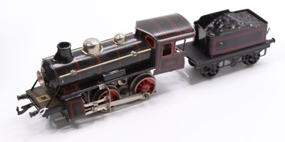 Lot 310 - Bing electric 0-4-0 continental outline loco &...