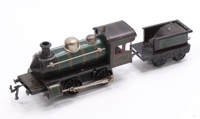 Lot 314 - Bing clockwork 0-4-0 continental outline loco...