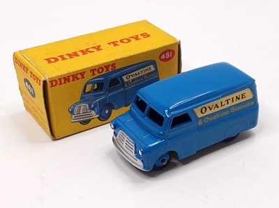 Lot 1116 - A Dinky Toys No. 481 Bedford Ovaltine van...