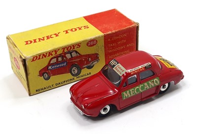 Lot 1093 - A Dinky Toys No. 268 Renault Dauphine Minicab,...