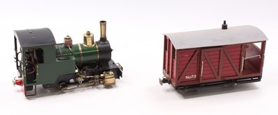 Lot 117 - Roundhouse 0-4-0 live steam loco ‘Kathleen’...