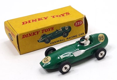 Lot 1075 - A Dinky Toys No. 239 Vanwall racing car...