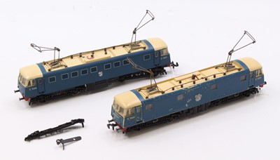 Lot 599 - Two Trix 2-rail class 81 Bo-Bo electric locos,...