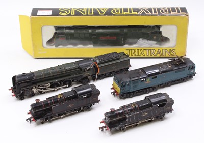 Lot 601 - Four Trix locos all in need of renovation &...