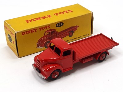 Lot 1115 - Dinky Toys No. 422 Fordson Thames flat truck...