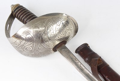 Lot 339 - A Cavalry type sword similar to the 1912...