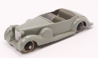 Lot 1122 - A Dinky Toys No. 38C Lagonda, early post-war...