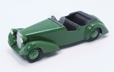 Lot 1190 - A Dinky Toys No. 38D Alvis, finished in green,...