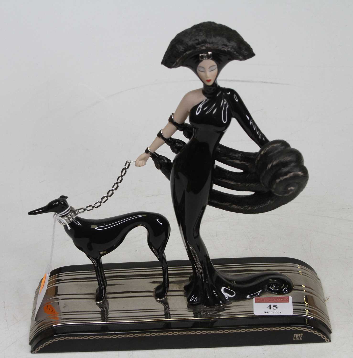 Lot 45 - A Franklin Mint House of Erte Symphony in...