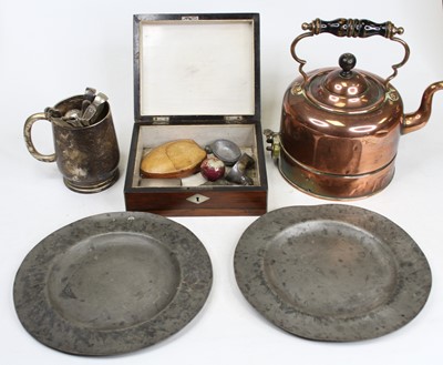 Lot 97 - Miscellaneous items to include a rosewood box,...