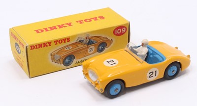 Lot 1081A - A Dinky Toys No. 109 Austin Healey 100 sports...