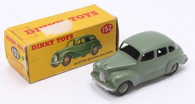 Lot 1070 - A Dinky Toys No. 152 Austin Devon saloon...