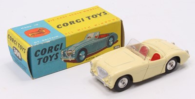 Lot 1239 - A Corgi Toys No. 300 Austin Healey sports car...