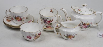 Lot 129 - A Royal Crown Derby 'Derby Posies' pattern...