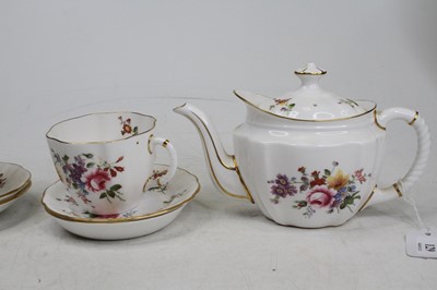 Lot 129 - A Royal Crown Derby 'Derby Posies' pattern...