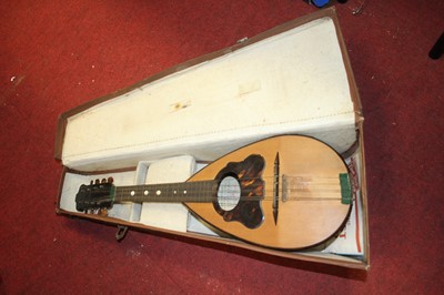 Lot 230A - An Italian mandolin inscribed "Specialite...