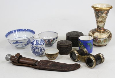 Lot 252 - Miscellaneous items to include Asian ceramics,...