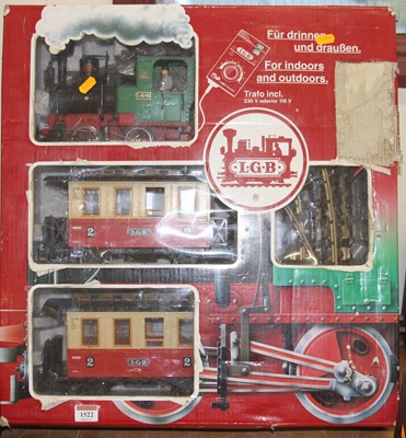 Lot 1522 - An LGB boxed Starter Set comprising of No....