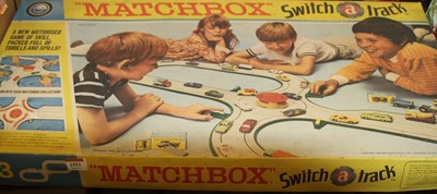 Lot 1551 - An incomplete Matchbox Switch A track M-3 gift...