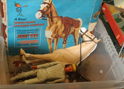 Lot 1561 - A Marx Toys Johnny West Chief Cherokee model...