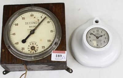 Lot 189 - A Ministry of Defence issue Smith lever timing...