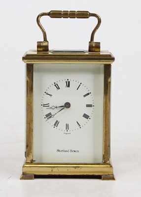 Lot 194 - A Shortbland Bowen lacquered brass minuet...