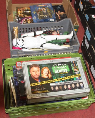 Lot 1581 - Three boxes of popular culture related action...