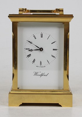 Lot 196 - A late 20th century Woodford lacquered brass...