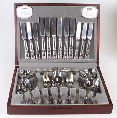 Lot 315 - A modern Viners EPNS six-place setting cutlery...