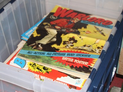 Lot 1638 - A quantity of mainly War Lord Comics together...