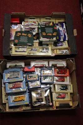 Lot 1641 - Two boxes of mainly modern release diecast...