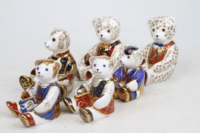 Lot 288 - A collection of six Royal Crown Derby models...