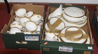 Lot 763 - A Coalport Elite pattern porcelain tea and...