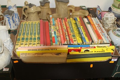 Lot 744 - A collection of vintage children's annuals, to...