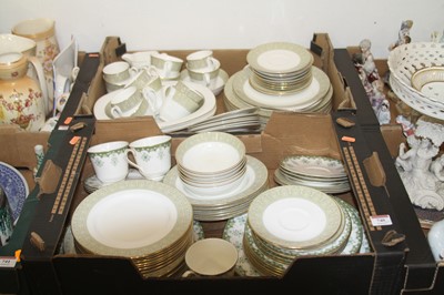 Lot 740 - A Royal Doulton Sonnet pattern part dinner...