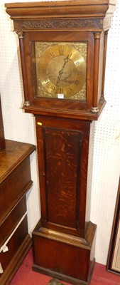 Lot 1156 - A circa 1800 provincial oak and mahogany cross...