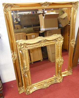 Lot 1164 - A 19th century floral gilt wood and gesso...