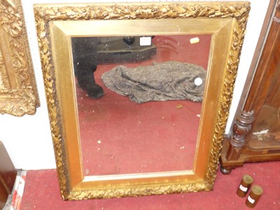 Lot 1172 - A 19th century floral gilt wood framed...