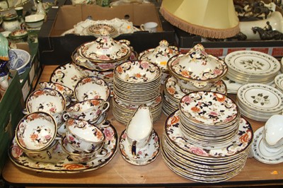 Lot 679 - A Mason's Mandalay pattern ironstone dinner...