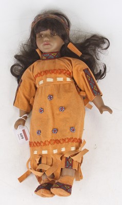 Lot 609 - A Sasha porcelain doll, shown in native...