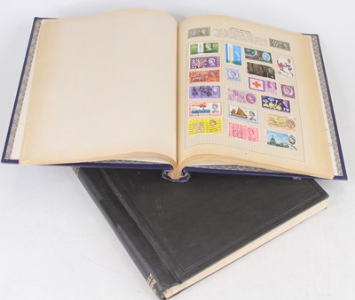 Lot 613 - A 20th century Rapid stamp album and contents...